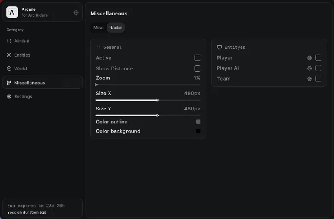 ARCANE preview